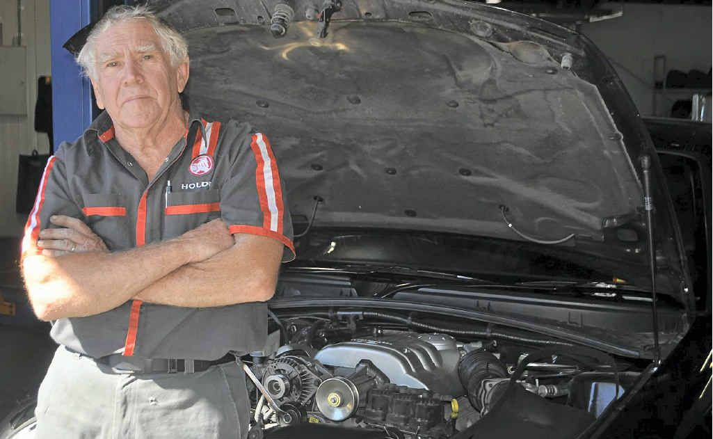 David Wright is retiring after 49 years at Deighton Motors. David Wright is retiring after 49 years at Deighton Motors.